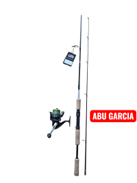ABU GARCIA COMBO MIT GEFLOCHTENE SCHNUR Small