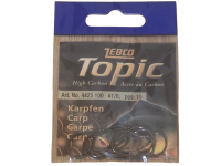 ZEBCO TOPIC CARPFEN Haken  Duo 10 stk Small
