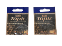 ZEBCO TOPIC CARPFEN Haken  Duo 10 stk Small